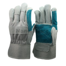 Guantes de mano de cuero industrial NMSAFETY